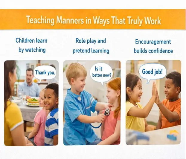 Teaching manners
