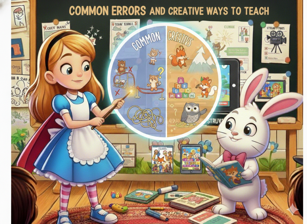 Common Errors and Creative Ways to Teach kids