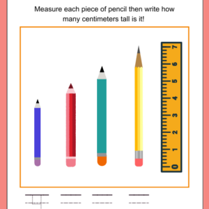 measuring worksheets